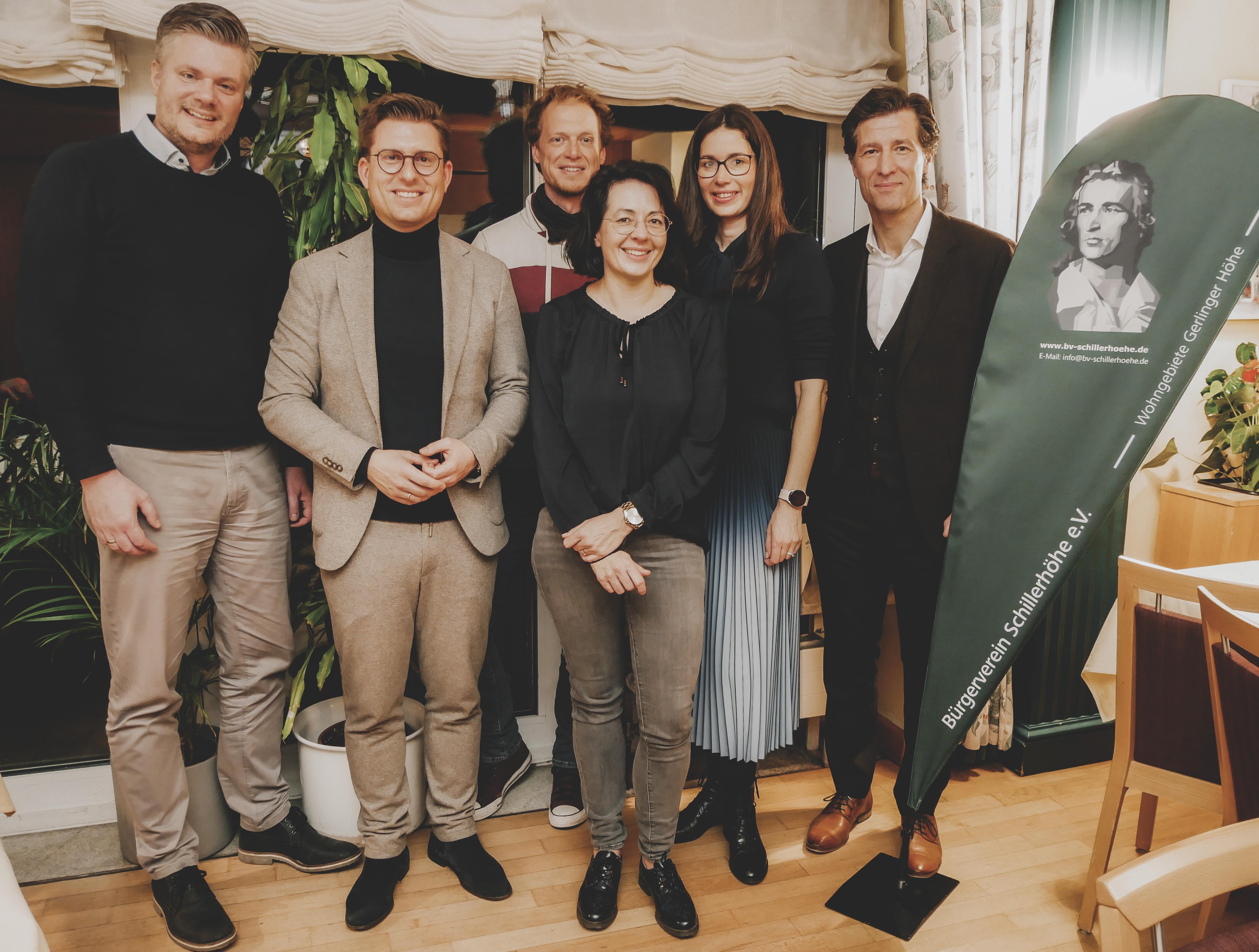 Bürgermeister Oestringer mit unserem Vorstand