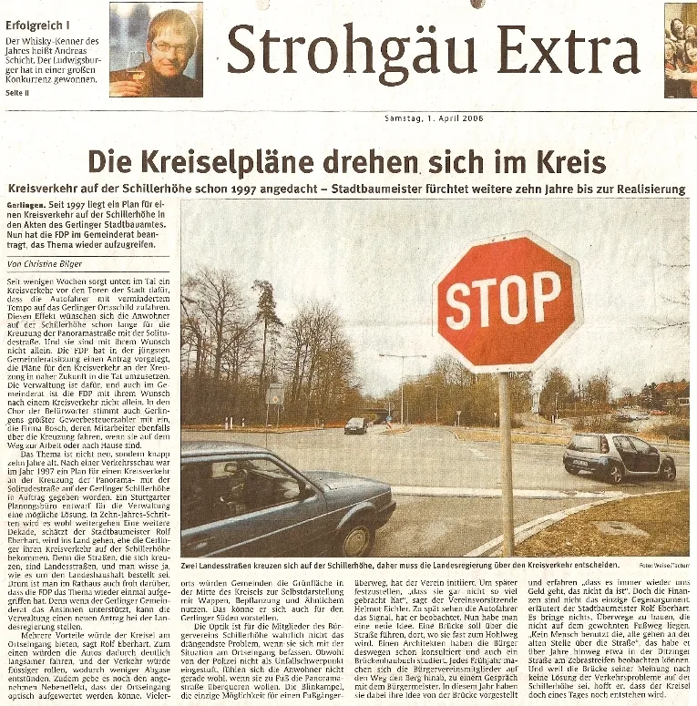 Presse Kreisel 2006